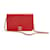 Wallet On Chain Chanel Vintage WOC red leather short strap Cuir Rouge  ref.967692