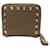 ****VALENTINO GARAVANI  Beige Rockstud Compact Wallet Leather  ref.968121