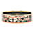 Hermès pulseira de esmalte Preto Metal  ref.968152
