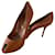 Sergio Rossi Shoes Brown Leather  ref.968187