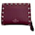 ****VALENTINO GARAVANI Purple Rockstud  Bifold Wallet Leather  ref.968378