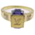 LOUIS VUITTON Berg Gamble Ring M Gold M65098 LV Auth ar9717b Golden Metal  ref.968748