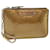 LOUIS VUITTON Monogram Vernis Pochette Cle NM Coin Purse Beige M91763 auth 45448 Patent leather  ref.968758