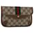 GUCCI GG Canvas Web Sherry Line Pouch Beige Red Green 89.01.021 Auth yk7427  ref.968855
