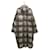 ****Manteaux en laine à carreaux ISABEL MARANT ETOILE Polyester Multicolore  ref.968873
