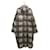 ****ISABEL MARANT ETOILE Check Pattern Wool Coats