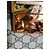 Borsa a mano Gucci Padlock beige in tessuto - vista 4