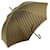 FENDI Zucca Toile Parapluie Nylon Marron Noir Auth yk7408b  ref.969512