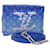 LOUIS VUITTON Monogram Clouds Soft Trunk Shoulder Bag Blue M45430 LV Auth 46350a White  ref.969543