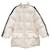Wattierte Jacke aus elfenbeinfarbenem Nylon mit Bahneneinsätzen von GUCCI Weiß  ref.969606