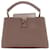 Louis Vuitton Capucines BB 2way Taurillon Leather Taupe Dark grey  ref.969696