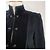 Ralph Lauren Giacca Blazer Nera in Cotone Denim e Velluto Nero - vista 5