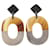 Hermès Earrings Brown  ref.970194