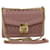 Miu Miu Materasse Chain Confidential Shoulder Bag Leather Pink Auth bs6358  ref.970293