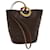 Céline CELINE Macadam Canvas Hand Bag PVC Leather Brown Auth 46307  ref.970300