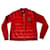 Moncler Red knit bomber jacket Wool  ref.970417