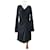 Max Mara Dresses Black Velvet Polyester Elastane  ref.970426