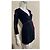 Reformation Vestido envelope de viscose em chiffon reformado Preto Vermelho - vista 4