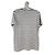 T-shirt a righe Ralph Lauren in cotone bianco e nero - vista 2