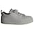Chloé Lauren Scalloped Lace-up Sneakers in White Leather  ref.970511