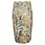 Dolce & Gabbana Falda lápiz de viscosa con estampado floral Fibra de celulosa  ref.970626