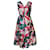  Erdem Loren Pleated Midi Dress in Floral Print Silk  ref.970633