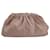 Bottega Veneta The Pouch Clutch Bag in Beige Calfskin Leather Pony-style calfskin  ref.970645