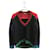 Givenchy Pullover Schwarz Rot Wolle  ref.971077