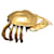 Yves Saint Laurent Krabbenmanschette / Armband Golden Vergoldet  ref.971086
