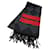 Givenchy sciarpe Nero Rosso Lana  ref.971098