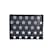 Yves Saint Laurent Bolsa clutch com patch de estrela em couro Preto Pele de cordeiro  ref.971125