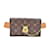 Louis Vuitton Monogram S Lock Belt Pouch Brown Cloth  ref.971146