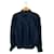 ****ISABEL MARANT Navy Long Volume Sleeve Blouse Navy blue Rayon  ref.971189