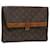 LOUIS VUITTON Monogram Pochette Priant Clutch Bag M51805 LV Auth rd5400 Cloth  ref.971273
