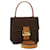 Céline CELINE Macadam Canvas Hand Bag PVC Leather 2way Brown Auth 46306  ref.971310