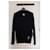 Chanel Men's Sweater in Wool and Cotton Black  ref.971405