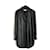 Maison Martin Margiela Black leather shirt dress tunic FR38  ref.971479
