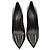 Pierre Balmain High Heels aus schwarzem Lackleder - Ansicht 3