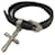 Givenchy Bracelets Black Leather  ref.971614