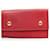 Hermès Porte-clés en cuir rouge Hermes Veau façon poulain  ref.971894