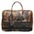 Prada Camo Print Saffiano Leather Business Bag Leather Business Bag VS0088 in Good condition Brown  ref.972006