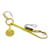 Dolce & Gabbana Leather Wristlet Strap Yellow Pony-style calfskin  ref.972029