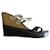 Prada Sandals Multiple colors Leather Cloth Wood  ref.972065