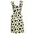Victor & Rolf Viktor & Rolf Vestido preto e branco com estampa de estrelas de algodão sem mangas na altura do joelho 42 - vista 6