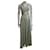 Jenny Packham Abendkleid aus Chiffon mit Kristallverzierung Hellgrün Polyester  ref.972094