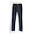 Chanel Pre-Fall 2011 Jeans con tasca con logo CC Blu Cotone Elastan  ref.1000661
