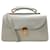 Marni Juliette Ivory / Black Bi Color Top Handle Bag Cream Leather  ref.1000734