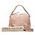Louis Vuitton monogramma rosa Mahina Babylone catena BB - vista 11