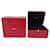 Cartier Uhren- und Schmuckschatulle CRCO000497 - Neu Rot  ref.1001485