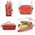Valentino Garavani Rockstud Red Leather  ref.1001489